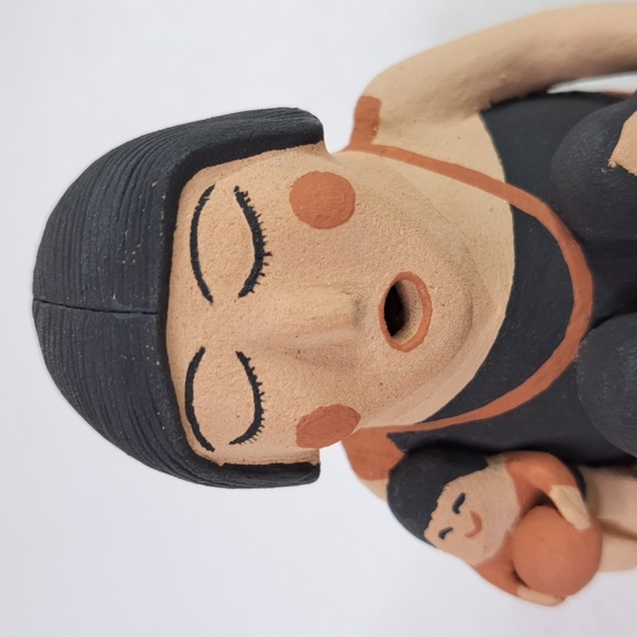 Storyteller 3 Kids Pottery Vintage 90's Jemez Pueblo, New Mexico - Picture 6 of 15